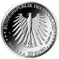 20 Euro monete d'argento Repubblica federale di Germania